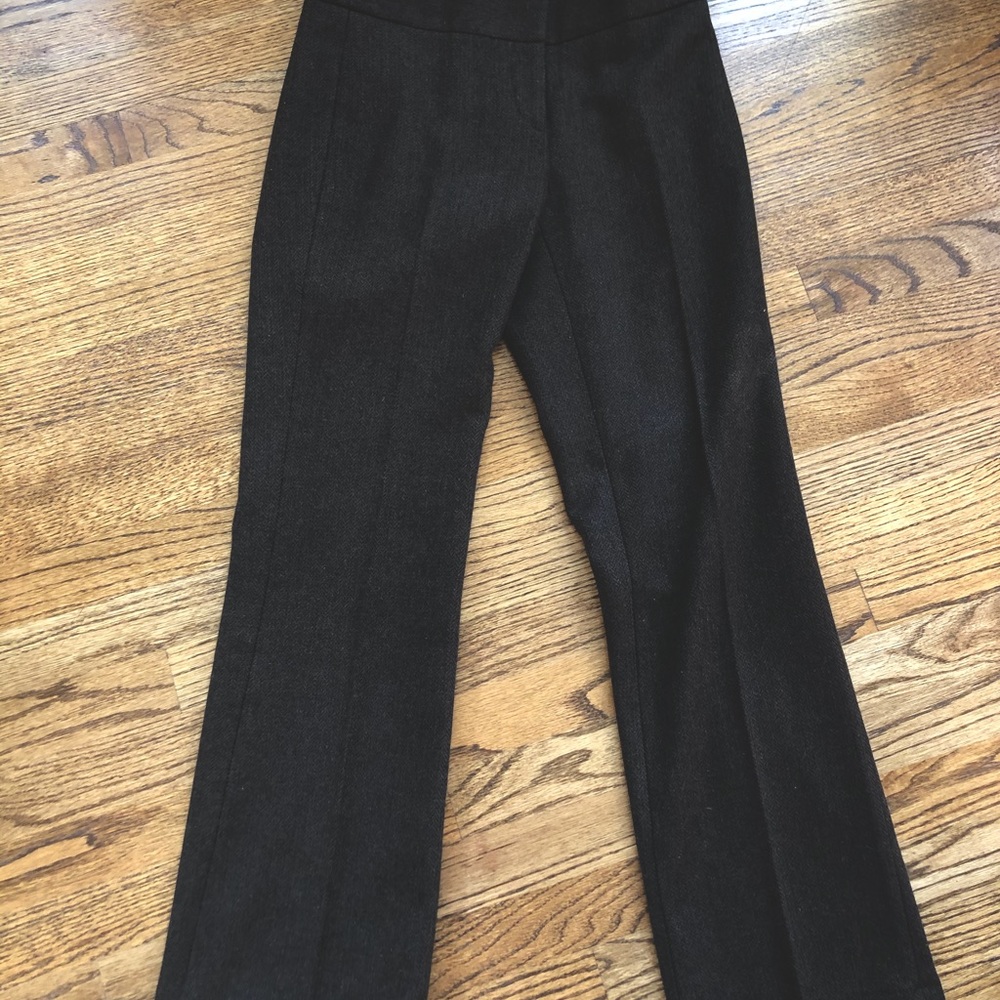 Kate Hill Dark Chocolate Wool Slacks